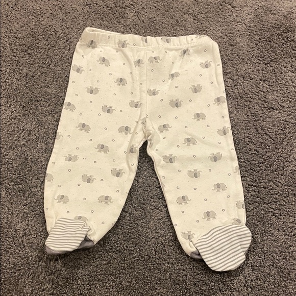 NWOT Little Me 6m Adorable Elephant Print 3 Piece Matching Set - Picture 6 of 10